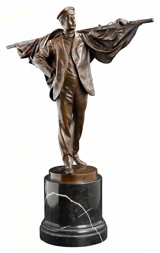 Statuette Segeler