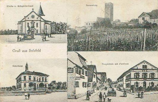 Postkarte-Germania-Sulzfeld